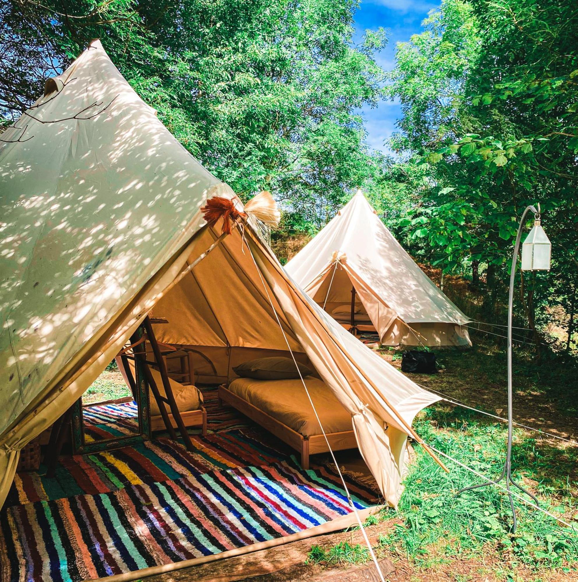 Le Travers Ajoux - Camping Gite Evenement ภายนอก รูปภาพ